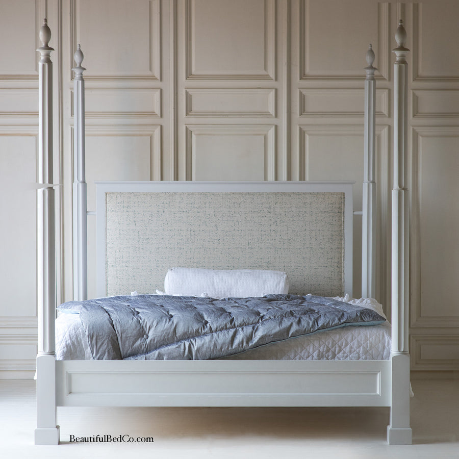  Finnian's Upholstered Four Poster Bed 
