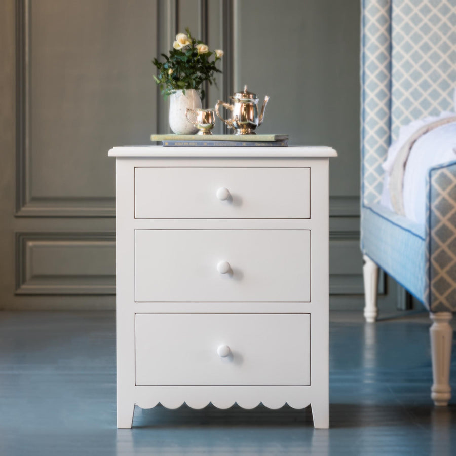 Alice's Scalloped Night Stand 