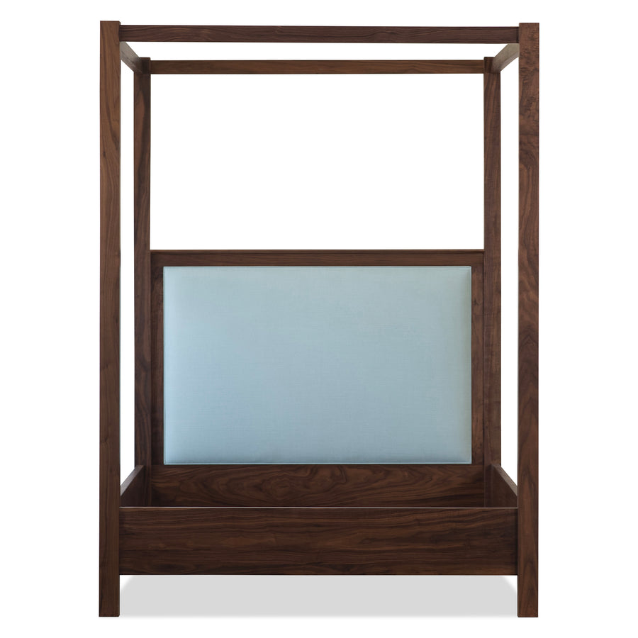 Willy Walnut Canopy Bed