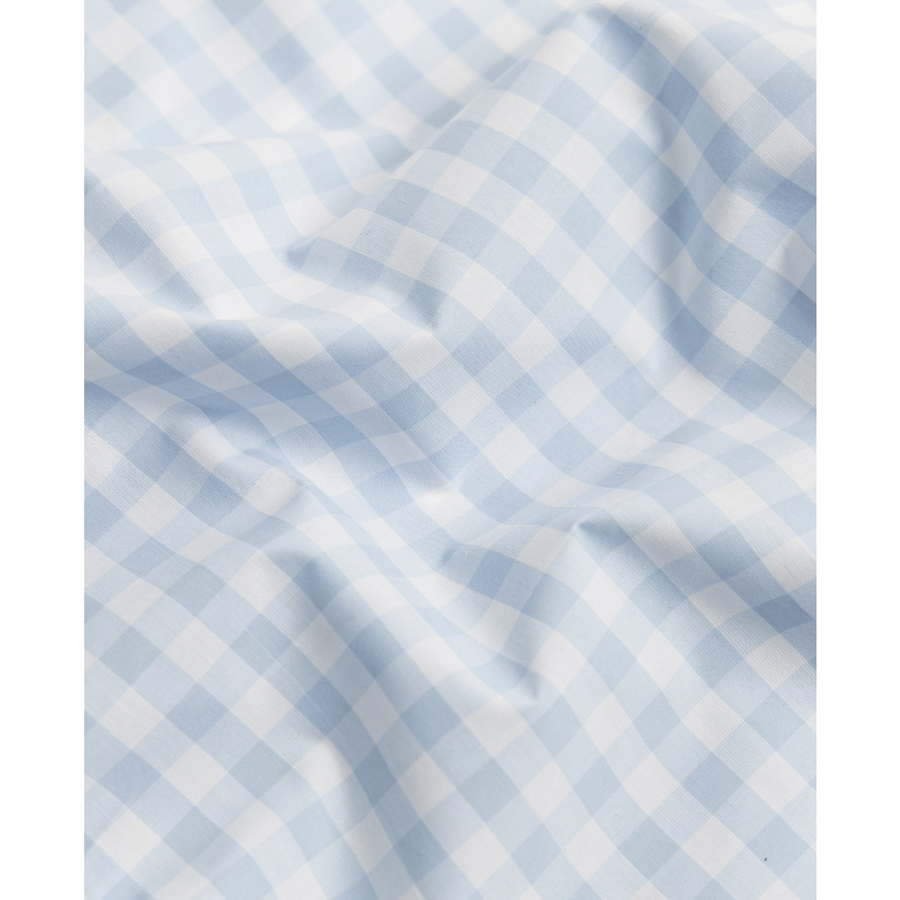 Duvet Set, Light Blue Gingham