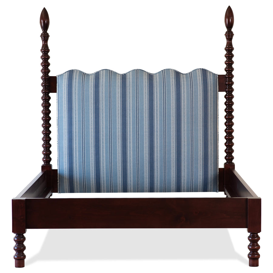 Wave Spindle Bed