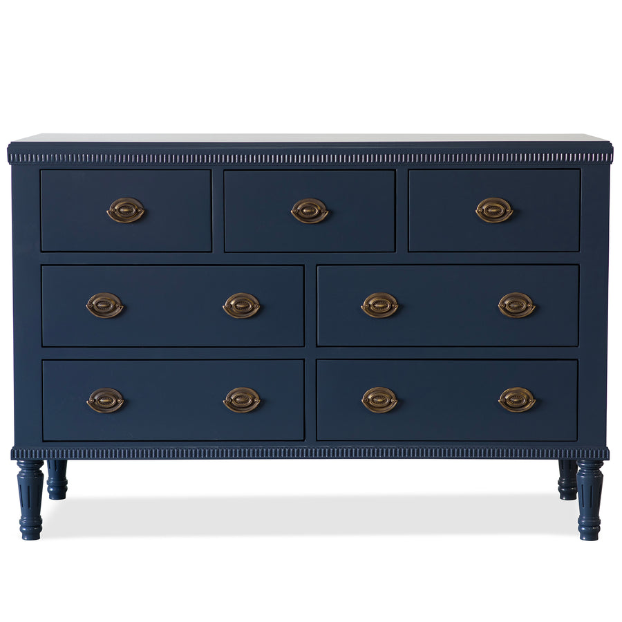 Lovely Louis Extra Wide Dresser Powder Blue / Wood Knobs Lovely Louis Extra Wide Dresser Powder Blue / Wood Knobs