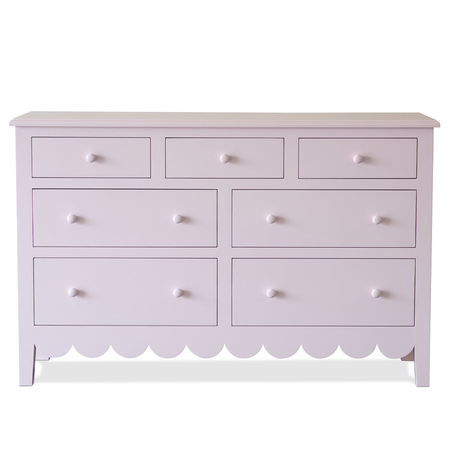 Alice's Scalloped Dresser – THE BEAUTIFUL BED COMPANY Alice's Scalloped Dresser – THE BEAUTIFUL BED COMPANY
