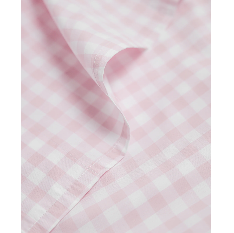 Bed Sheets, Perfect Pink Gingham, Premium Percale Cotton