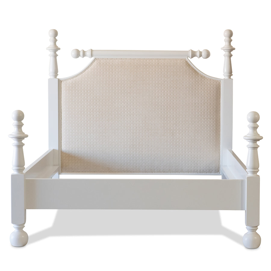 Clara Cannonball Upholstered Bed