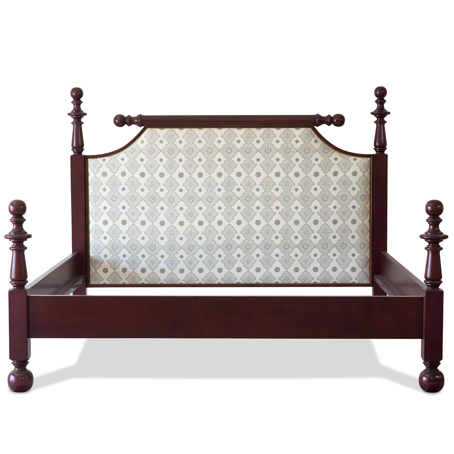 Clara Cannonball Upholstered Bed