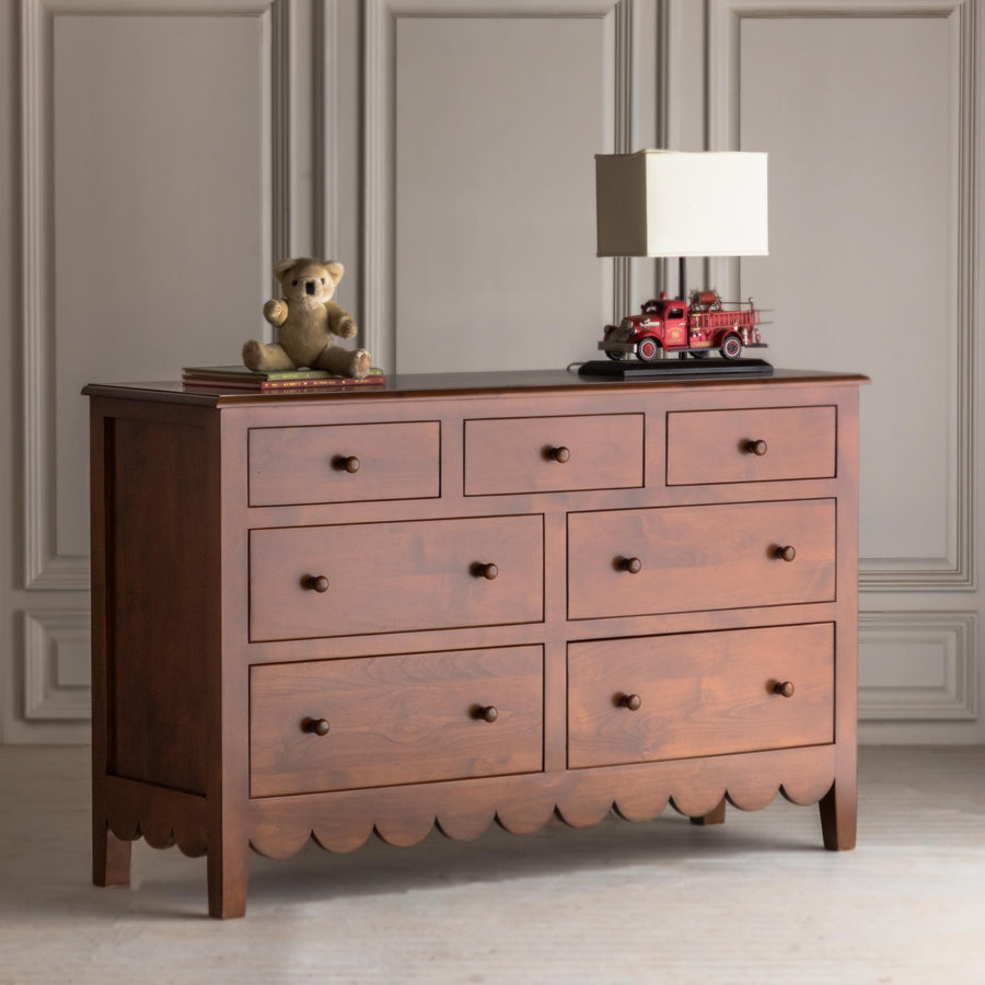 Alice's Scalloped Dresser – THE BEAUTIFUL BED COMPANY