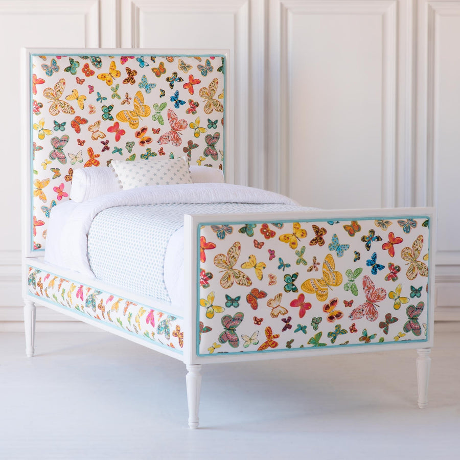 Madame Parfait Upholstered Bed with Footboard