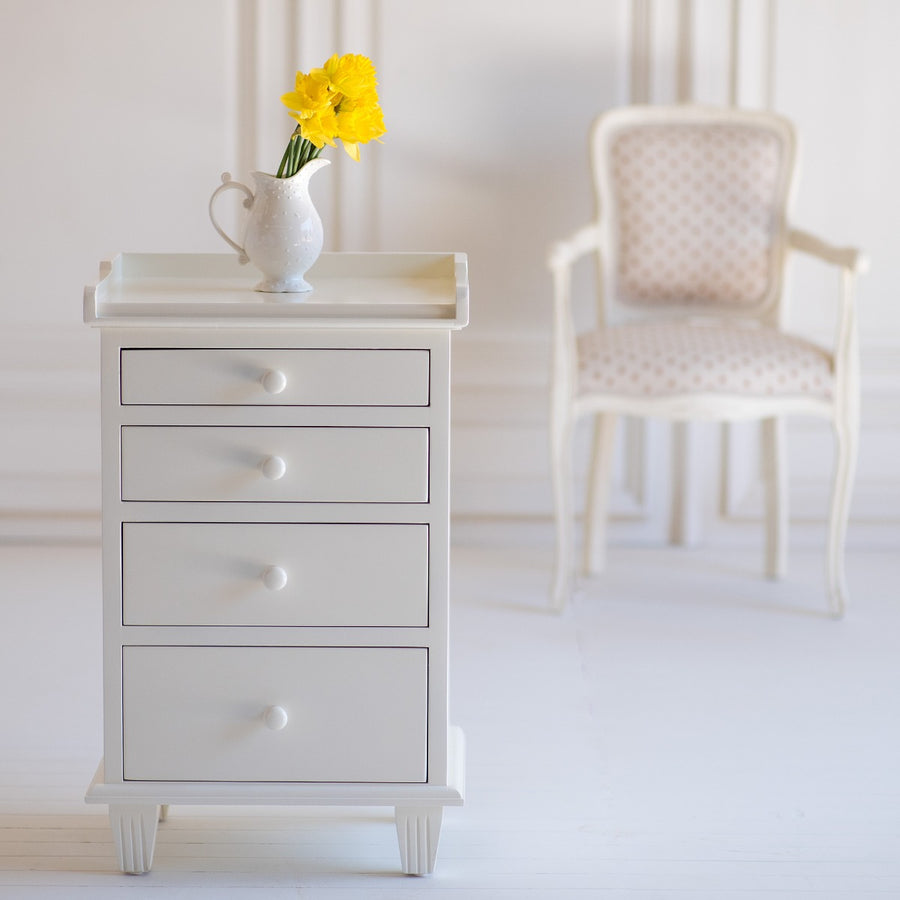 Simply Swedish Four Drawer Night Stand