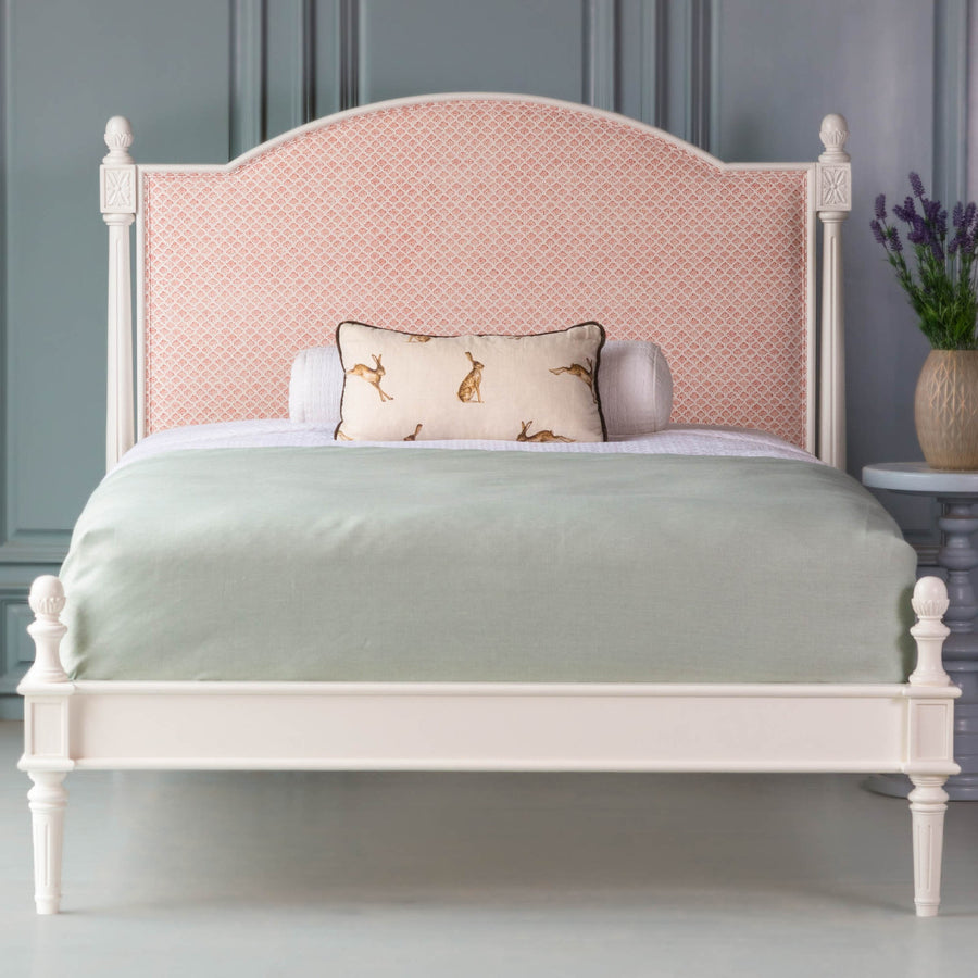 Freya Upholstered Bed, Low Footboard