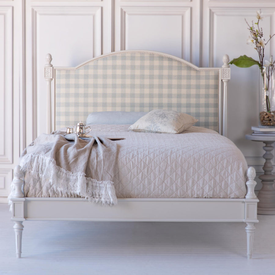 Freya Upholstered Bed, Low Footboard