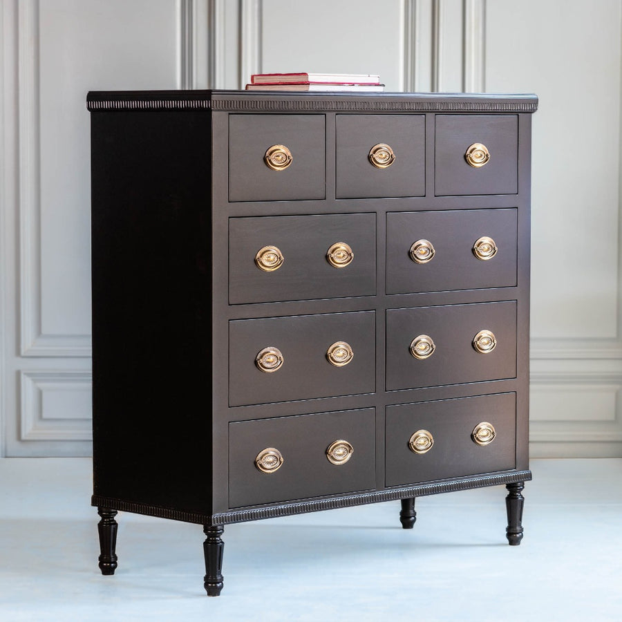 Handsome Henri Grande Dresser Rich Mahogany Stain Handsome Henri Grande Dresser Rich Mahogany Stain