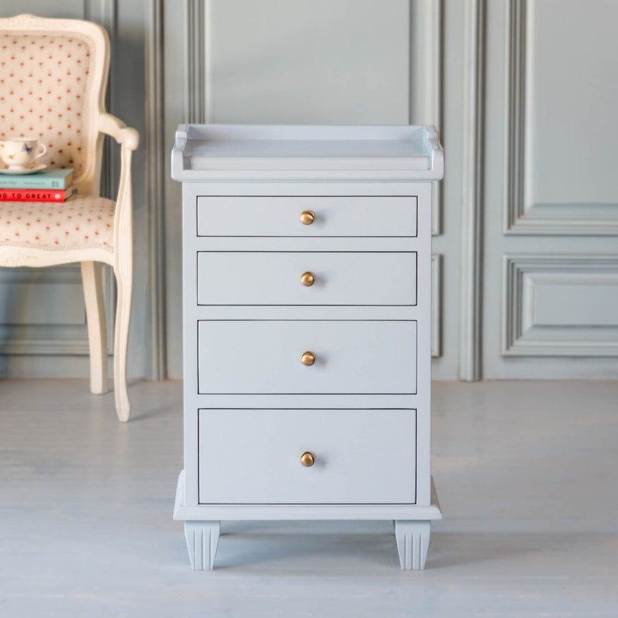 Simply Swedish Four Drawer Night Stand
