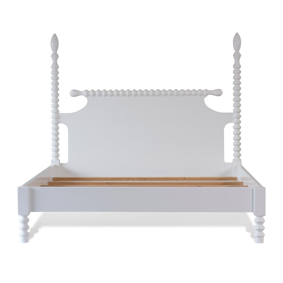 Gwendoline Spindle Bed, Low Footboard – THE BEAUTIFUL BED COMPANY