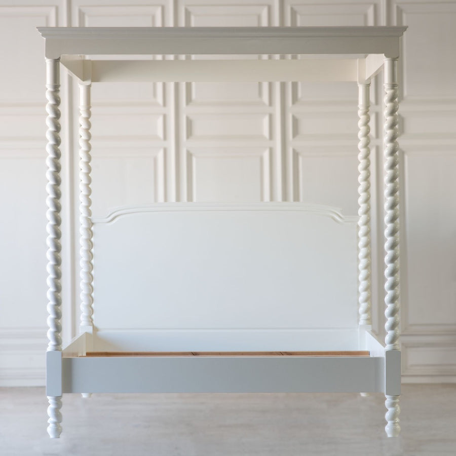 Grand St Andrews Barley Twist Canopy Bed